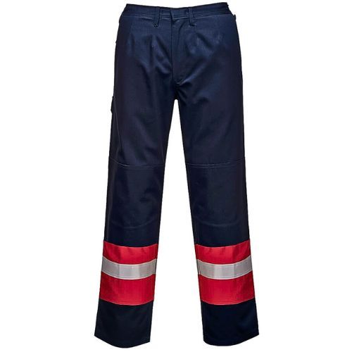 HLAČE BIZFLAME PLUS FR56 CRVENO/T.PLAVE L