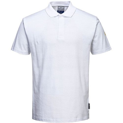 OUTLET MAJICA POLO ANTISTATIC BIJELA L