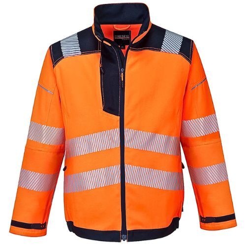 JAKNA HI VIS WORK JACKET T500 NAR/PL XL