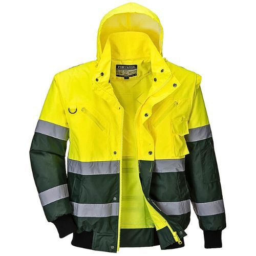 OUTLET JAKNA HI-VIS X 3U1 C565 ŽUTO/ZELENA XXL