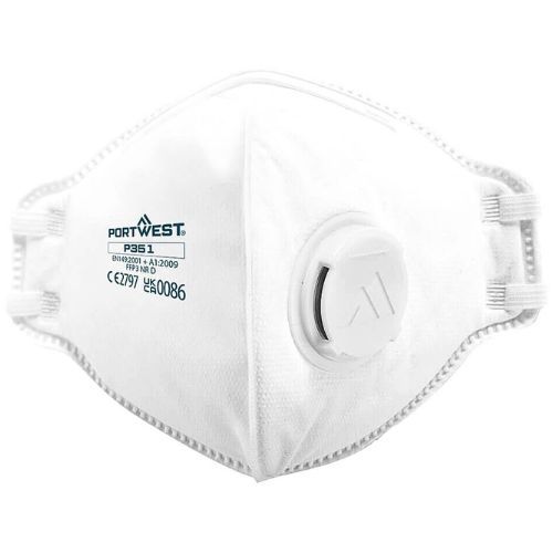 RESPIRATOR P351 SKLOPIVI FFP3D S VENTILOM 20KOM