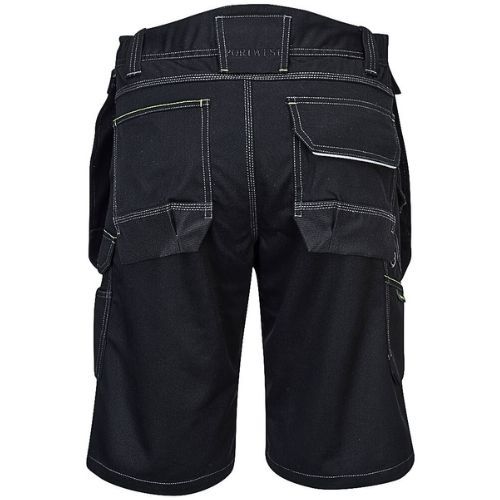 HLAČE KRATKE PW345 HOLSTER SIVO/CRNE 40