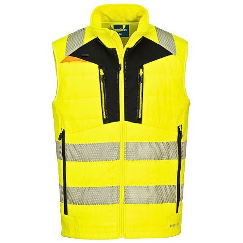 PRSLUK DX479 HI VIS SOFTSHELL ŽUTO CRNI L