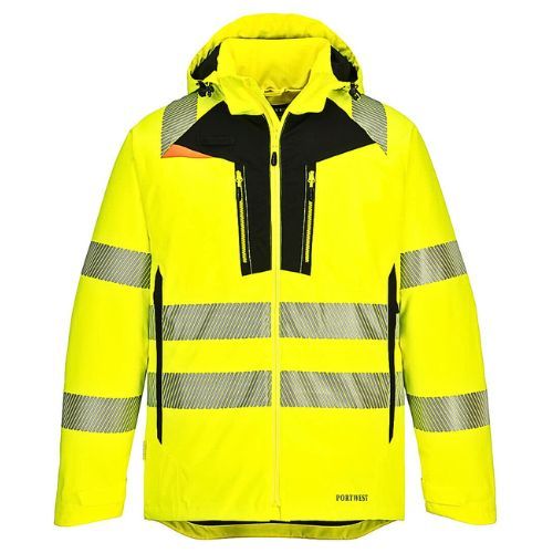 JAKNA ZIMSKA DX461 ZIMSKA ŽUTO/CRNA L