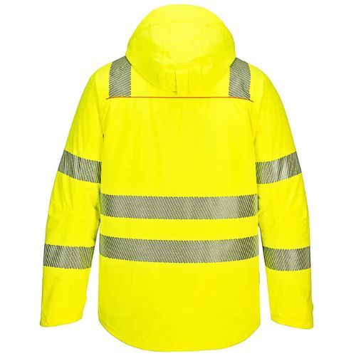 JAKNA ZIMSKA DX461 ZIMSKA ŽUTO/CRNA L