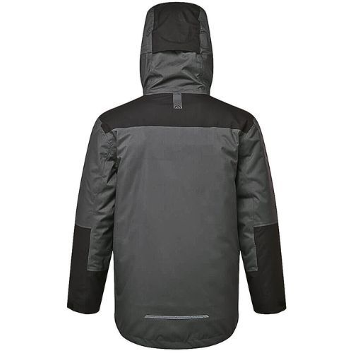 JAKNA WINTER PARKA EV461 METALNO SIVA M