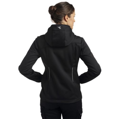 JAKNA DIADORA SOFTSHELL ATHENA CRNA XL