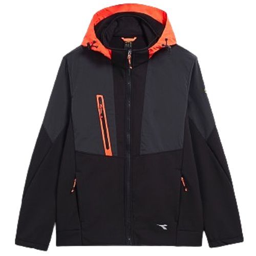 JAKNA DIADORA SOFTSHELL HYBRID CRNA L