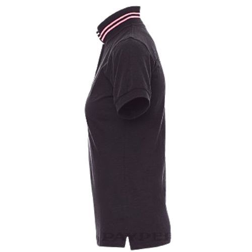 MAJICA POLO PAYPER NAUTIC LADY BLACK/WHITE L