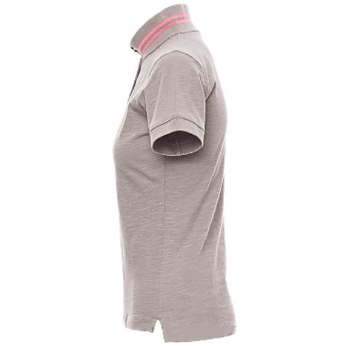 MAJICA POLO PAYPER NAUTIC LADY LIGHT GREY/BLACK L