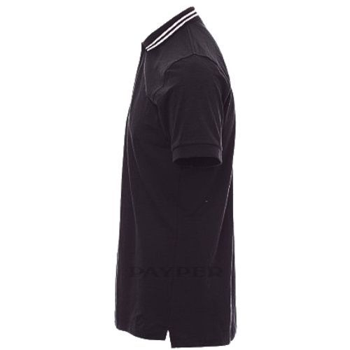 MAJICA POLO PAYPER NAUTIC BLACK/WHITE XL