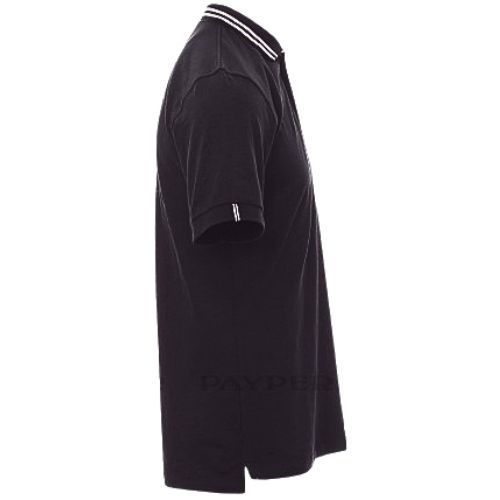MAJICA POLO PAYPER NAUTIC BLACK/WHITE XL