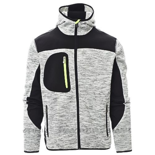 SOFTSHELL PAYPER TRIP KNITTED MELANGE GRAY XS