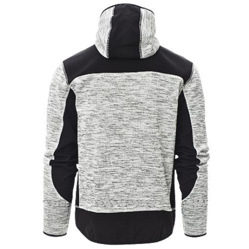 SOFTSHELL PAYPER TRIP KNITTED MELANGE GRAY XS