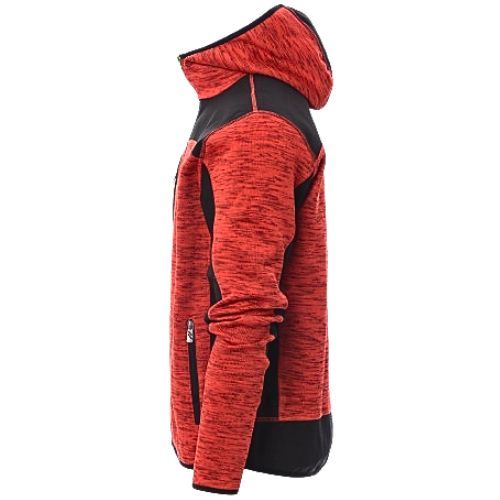 SOFTSHELL PAYPER TRIP KNITTED RED XL