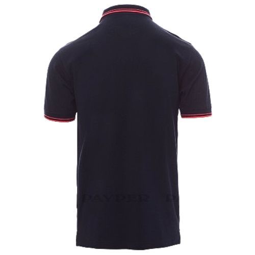 MAJICA POLO PAYPER SKIPPER NAVY/RED XL