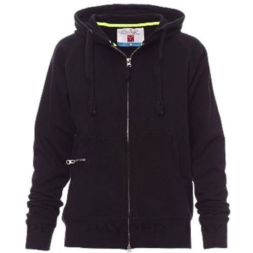 HOODIE FZ PAYPER HAWAII LADY BLACK M