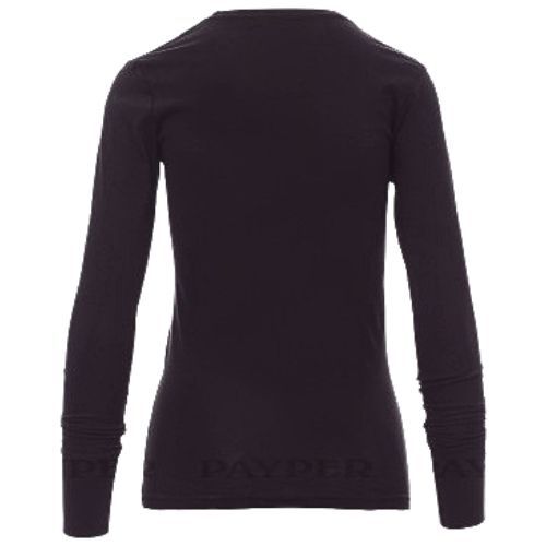 MAJICA T-SHIRT LS PAYPER PINETA BLACK LADY XL