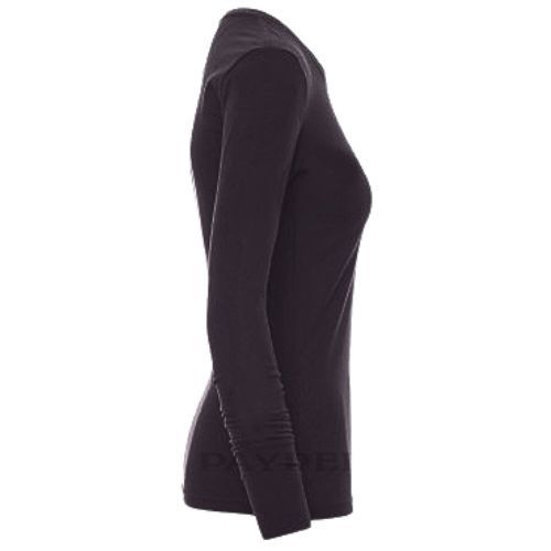 MAJICA T-SHIRT LS PAYPER PINETA BLACK LADY XL