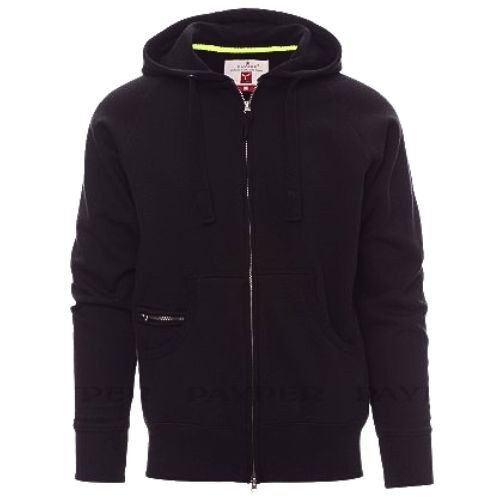 HOODIE FZ PAYPER DALLAS+ BLACK 3XL