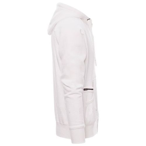 HOODIE FZ PAYPER DALLAS+ WHITE L