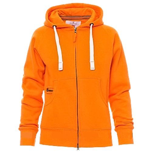 HOODIE FZ PAYPER DALLAS+ ORANGE LADY L