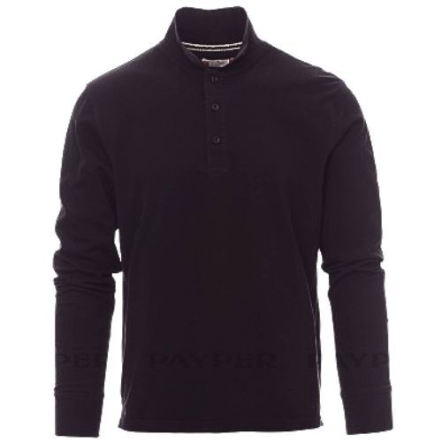 MAJICA POLO LS PAYPER FLORENCE BLACK 5XL