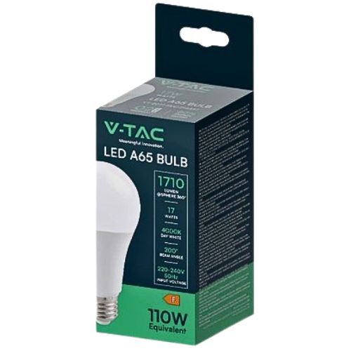 ŽARULJA LED 17W E27 A65 4000K