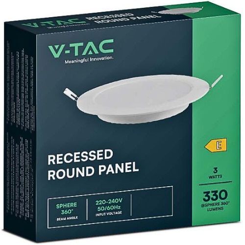 PANEL LED 6W 4000K OKRUGLI