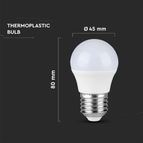 ŽARULJA LED 3.7W E27 G45 3000K