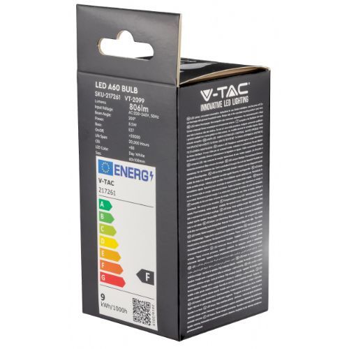 ŽARULJA LED 8.5W E27 A60 4000K