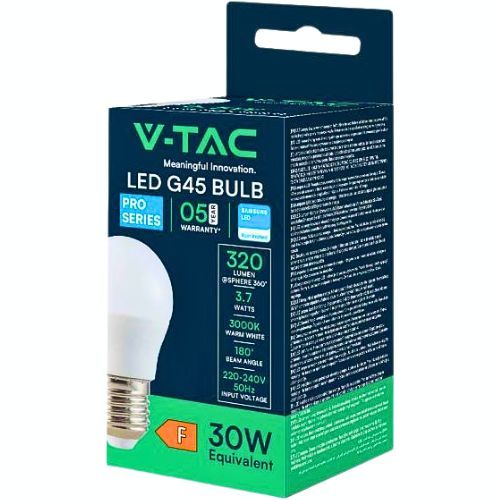 ŽARULJA LED 3.7W E27 G45 4000K