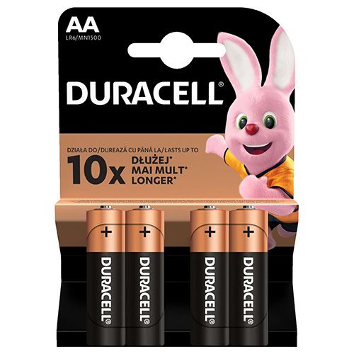 DURACELL BLISTER BASIC AA K4 4/1