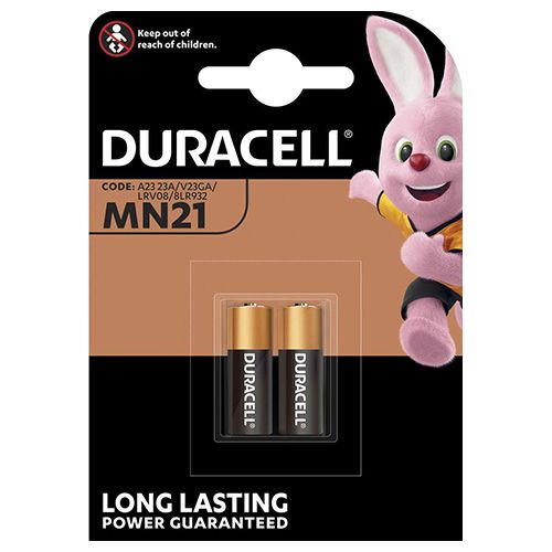 DURACELL BLISTER MN 21 A23 B1 2/1