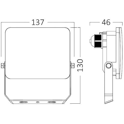 REFLEKTOR LED 20W 1900LM BIJELI