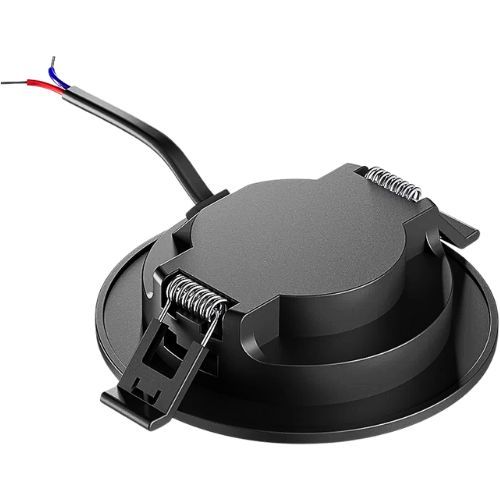 PANEL LED 4W 280LM OKRUGLI CRNI