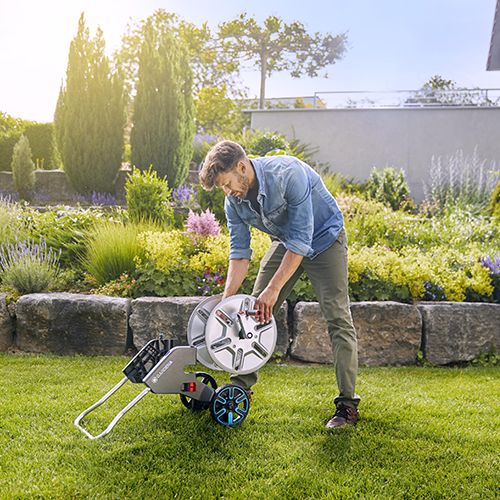 GARDENA KOLICA ZA CRIJEVO AQUAROLL M METAL