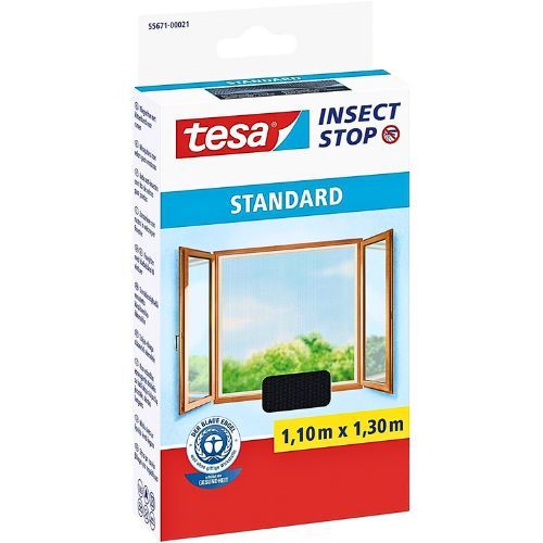 TESA MREŽA ZA INSEKTE 1,1M X 1,3M CRNA