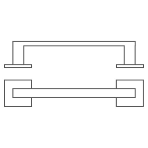 RUKOHVAT KVADRATNI 200MM