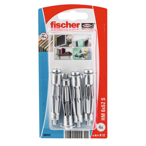 TIPLA KIŠOBRAN ZA ŠUPLJ.ZID HM 6X52 4/1