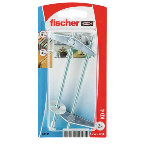 TIPLA OPRUŽNA PREKLOP.ZA ŠUPLJ.ZID KD 4 2/1