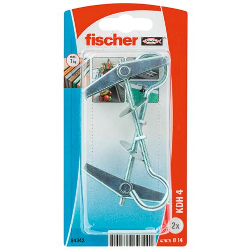 TIPLA OPRUŽNA PREKLOP. ZA ŠUPLJ.ZID S KUKOM KDH 4 2/1