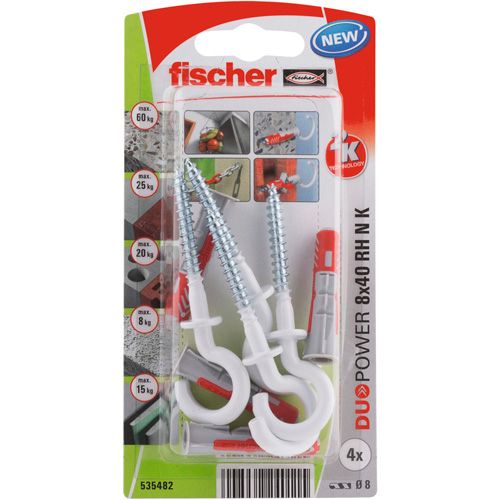 TIPLA+KUKA UN.NAYLON 8X40 4/1