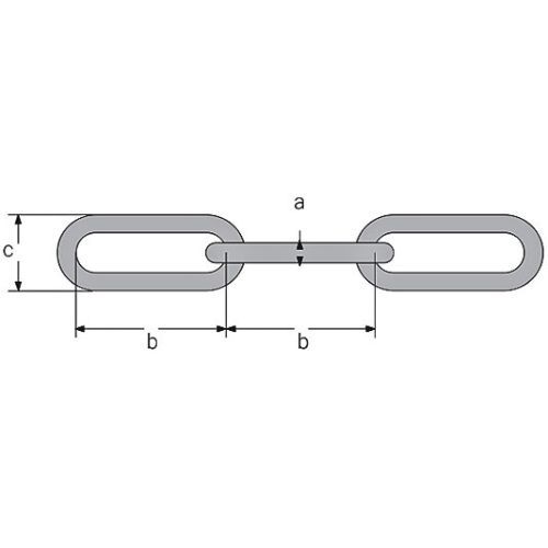 LANAC INOX 3MM DIN 763 na kolutu