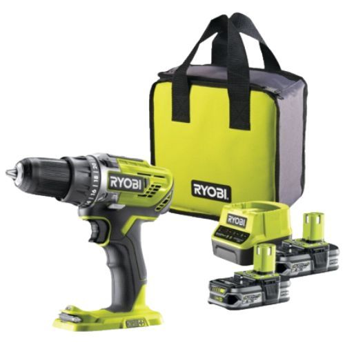RYOBI R18DD3-225S AKU BUŠILICA-ODVIJAČ (18V ONE+,50NM,2X2,5AH)
