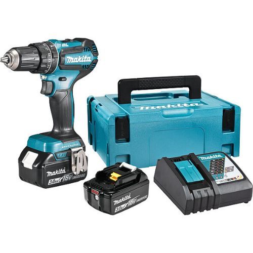 MAKITA DHP485RFJ AKU UDARNA BUŠILICA IZVIJAČ(18V,LI-ION,BL 2X3AH)