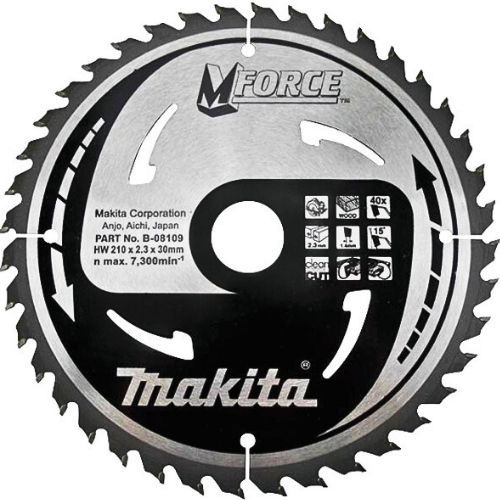 KRUŽNI LIST 210X30 40Z MFORCE B-08109