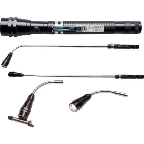 BGS SVJETILJKA LED + TELESKOP.MAGNET 2U1 170-545MM 9303