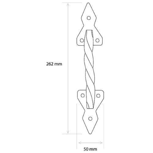 RUČKA CRNA DMX UZD130-79962