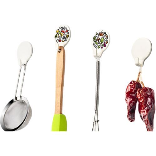 VJEŠALICA INOFIX 2170-2 SAMOLJEPLJIVA BIJELA